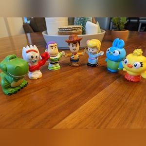 Fisher Price Little People Disney Pixar Toy Story 4 Set of 7